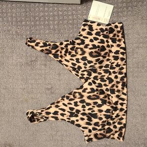 NWT Leopard Sports bra
